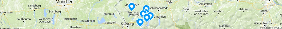 Map view for Pharmacies emergency services nearby Oberhofen am Irrsee (Vöcklabruck, Oberösterreich)